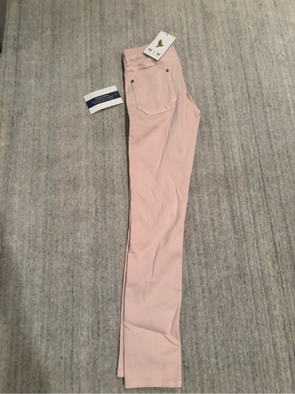 MiH BONN Super Skinny Jeans in Soft Blush Pink